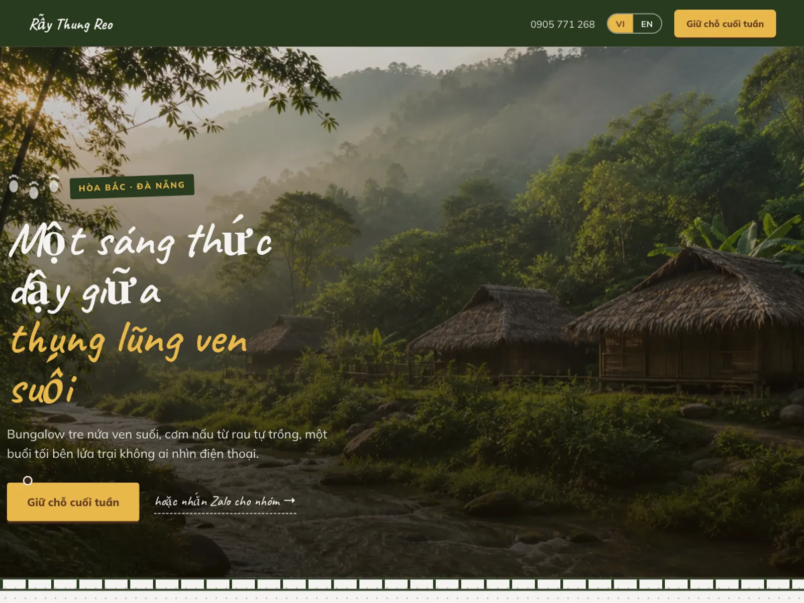 Farmstay ẩn mình trong rừng — Dấu chân một ngày trải nghiệm